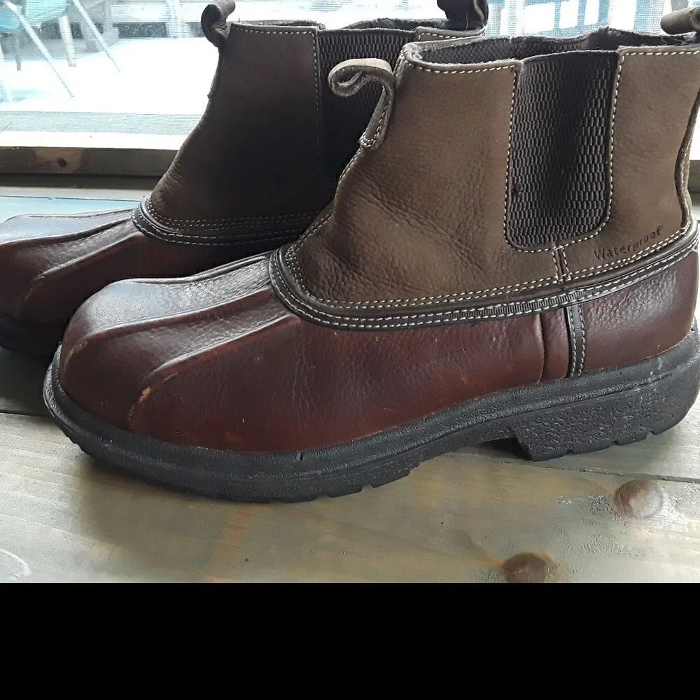 BASS Muscovy Duck Waterproof Slip-on Field Boots Size 9